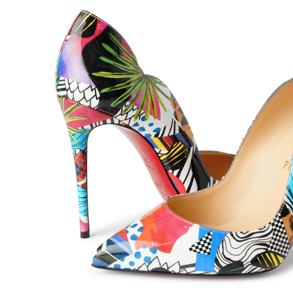 hot chick louboutin shoes red