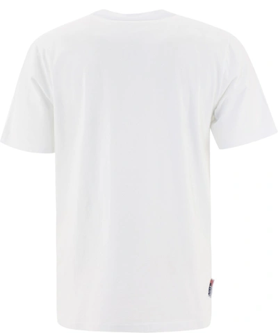Shop Autry "open" T-shirt In White
