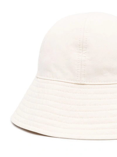 Shop Jil Sander Cotton Hat In Beige