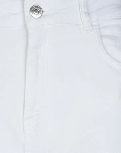 Shop Haikure Woman Jeans White Size 29 Cotton, Elastomultiester, Elastane