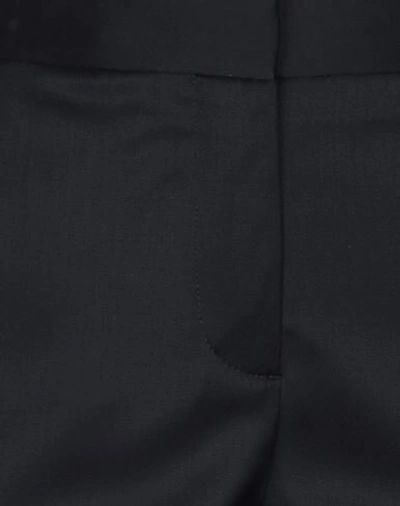 Shop Burberry Woman Pants Black Size 2 Wool, Elastane