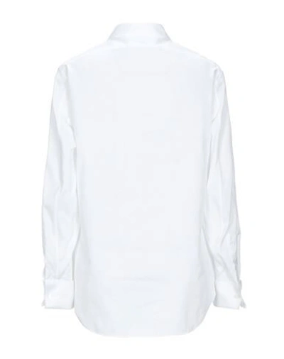 Shop Burberry Shirts In White