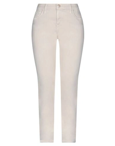 Shop Jacob Cohёn Jeans In Ivory