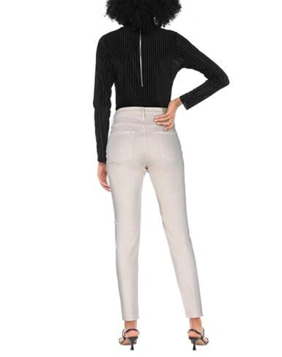 Shop Jacob Cohёn Jeans In Ivory