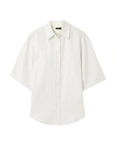 Shop Joseph Shirts In Ivory