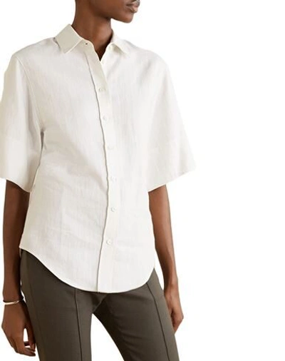 Shop Joseph Shirts In Ivory