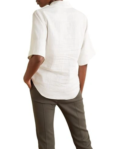 Shop Joseph Shirts In Ivory