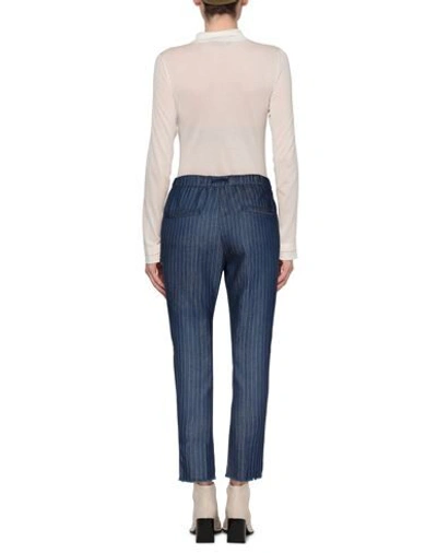 Shop 40weft Woman Jeans Blue Size 2 Cotton, Linen