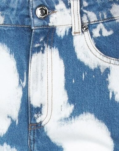 Shop Burberry Woman Denim Pants Blue Size 31 Cotton