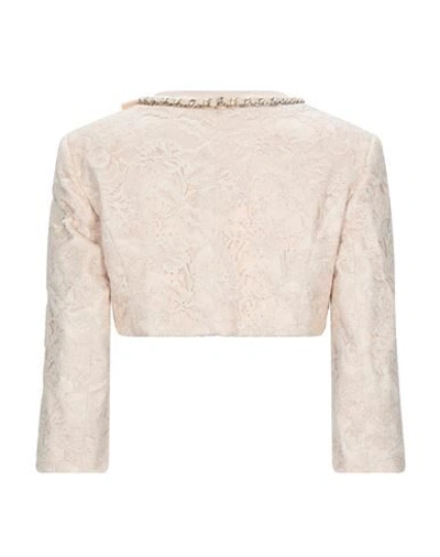 Shop Elisabetta Franchi Sartorial Jacket In Light Pink