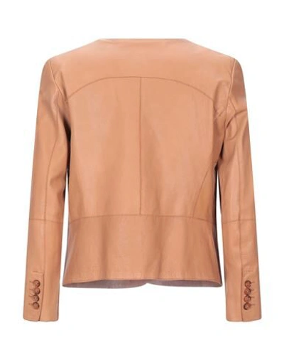 Shop Bully Suit Jackets In Tan