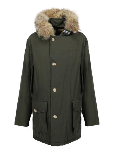 Pre-owned Woolrich Clothing In Green