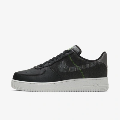 Shop Nike Air Force 1 '07 Lv8 Men's Shoe In Black,electric Green,light Bone,clear
