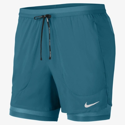 Shop Nike Flex Stride Men's 5" 2-in-1 Running Shorts In Blustery,blustery