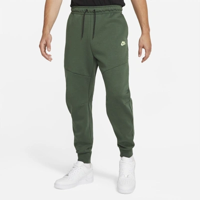 Shop Nike Sportswear Tech Fleece Men's Joggers In Galactic Jade,light Liquid Lime