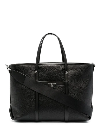 Shop Michael Kors Medium Tote Bag In Black