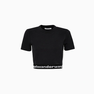 Shop Alexander Wang T-shirt 4cc1211175 In 001