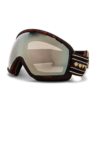 Oliver Peoples Aspen Snow Goggles In Matte Tortoise | ModeSens