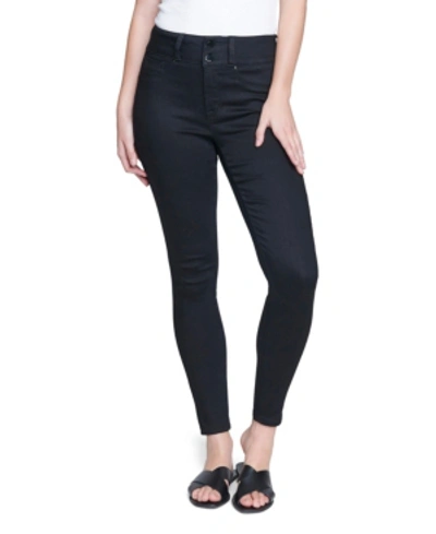 Shop Seven7 Women's Curvy Legging Jean In Black