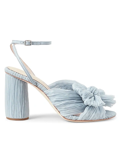 Shop Loeffler Randall Women's Camellia Knotted Sandals In Blue