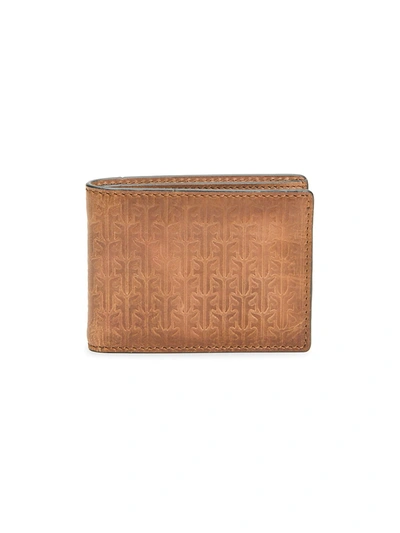 Shop Frye Men's Artisan I.d. Slim Leather Billfold Wallet In Dark Brown