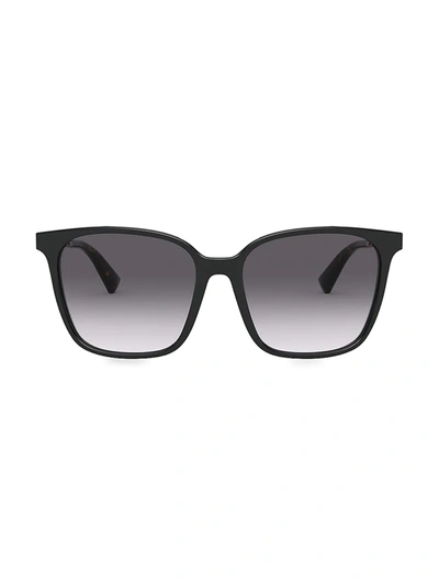 Shop Valentino 57mm Cat Eye Sunglasses In Black
