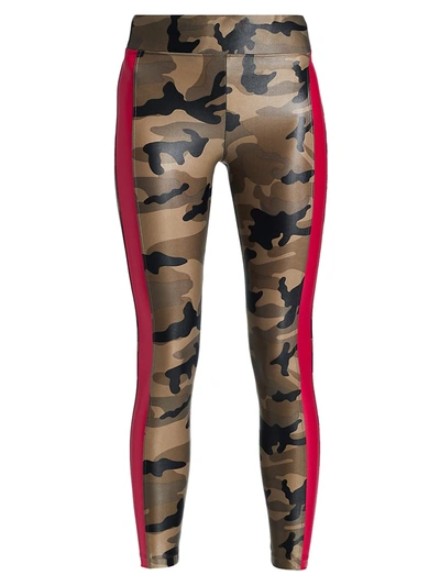 Shop Koral Dynamic Duo Camouflage Leggings In Camo Infrared