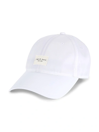 Shop Rag & Bone Women's Addison Baseball Cap In White