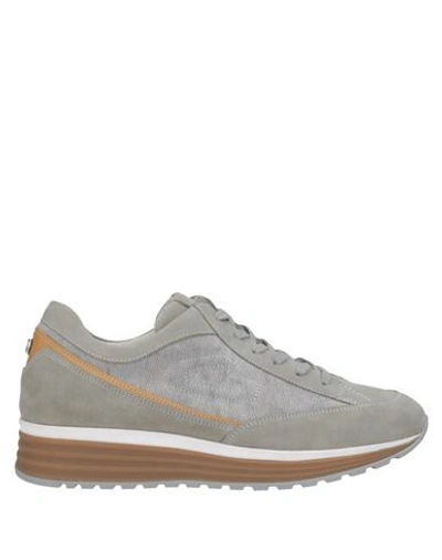 Shop Alberto Guardiani Sneakers In Grey