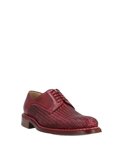 Shop A.testoni Lace-up Shoes In Red