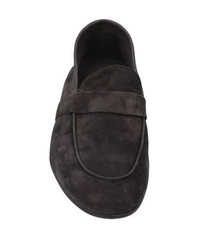 Shop Henderson Baracco Loafers In Dark Brown