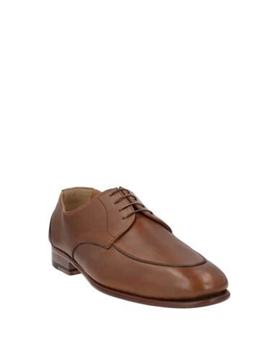 Shop A.testoni Lace-up Shoes In Brown