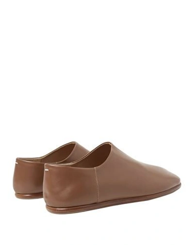 Shop Maison Margiela Man Loafers Brown Size 9 Soft Leather