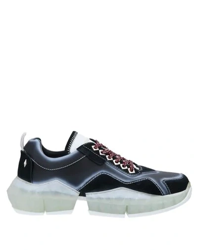 Shop Jimmy Choo Sneakers In Black