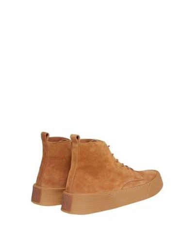 Shop Ami Alexandre Mattiussi Ankle Boots In Camel
