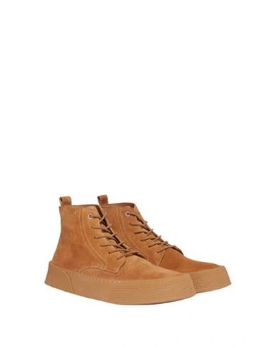 Shop Ami Alexandre Mattiussi Ankle Boots In Camel