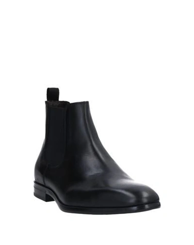 Shop A.testoni Ankle Boots In Black