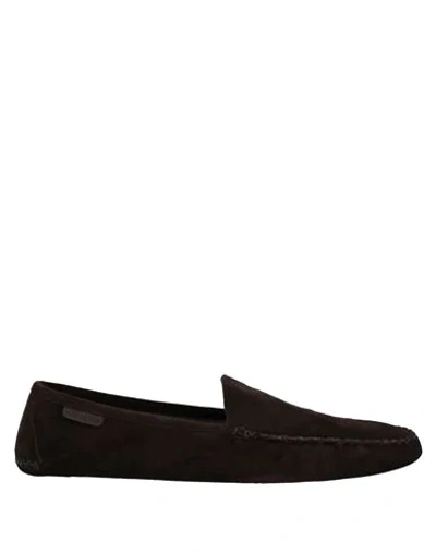 Shop Tom Ford Slippers In Dark Brown