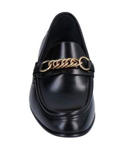 Shop Burberry Loafers In Black