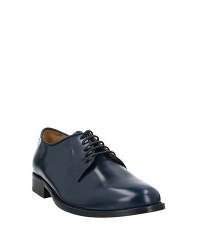 Shop Albusceri Lace-up Shoes In Dark Blue