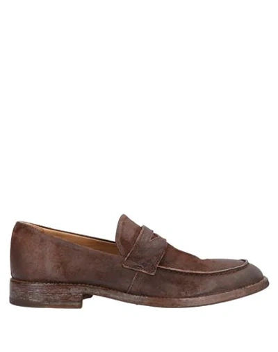 Shop Moma Loafers In Cocoa