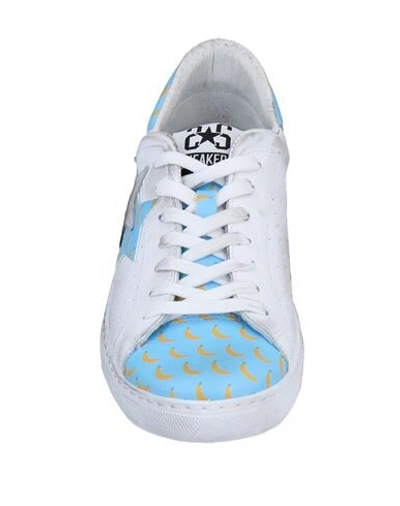 Shop 2star Sneakers In Azure