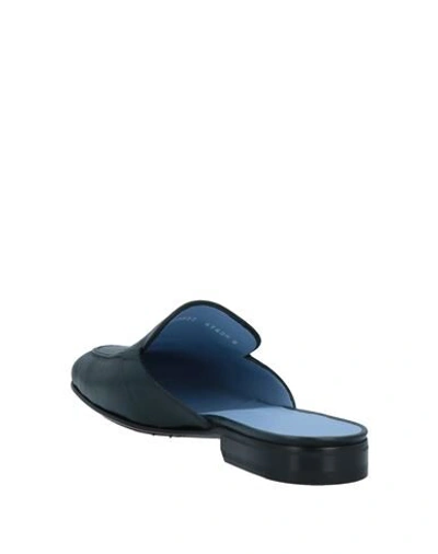 Shop A.testoni Mules And Clogs In Dark Blue