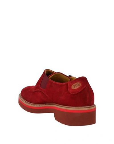 Shop Paciotti 308 Madison Nyc Loafers In Red