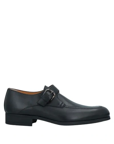 Shop A.testoni Loafers In Black