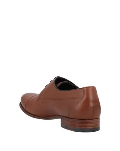 Shop A.testoni Lace-up Shoes In Brown