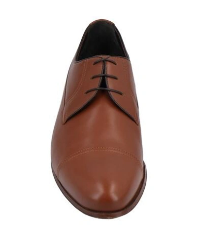 Shop A.testoni Lace-up Shoes In Brown