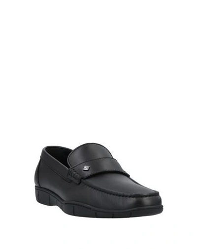 Shop A.testoni Loafers In Black