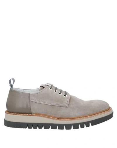 Cesare Paciotti 4us Lace-up Shoes In Dove Grey | ModeSens