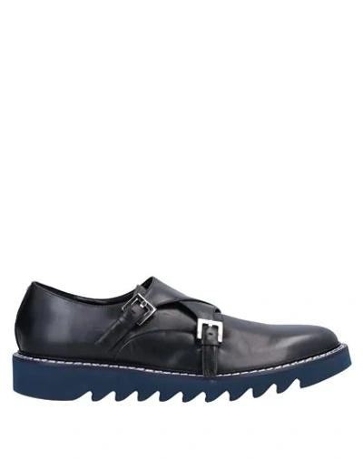 Shop Cesare Paciotti Loafers In Black